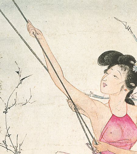 湘东-胡也佛的仕女画和最知名的金瓶梅秘戏图